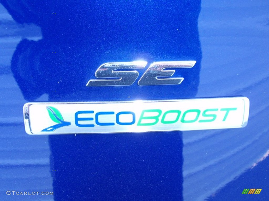 2014 Escape SE 1.6L EcoBoost - Deep Impact Blue / Medium Light Stone photo #16