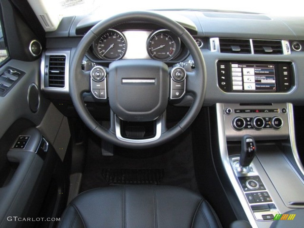 2014 Land Rover Range Rover Sport Supercharged Ebony/Lunar/Ebony Dashboard Photo #89973849