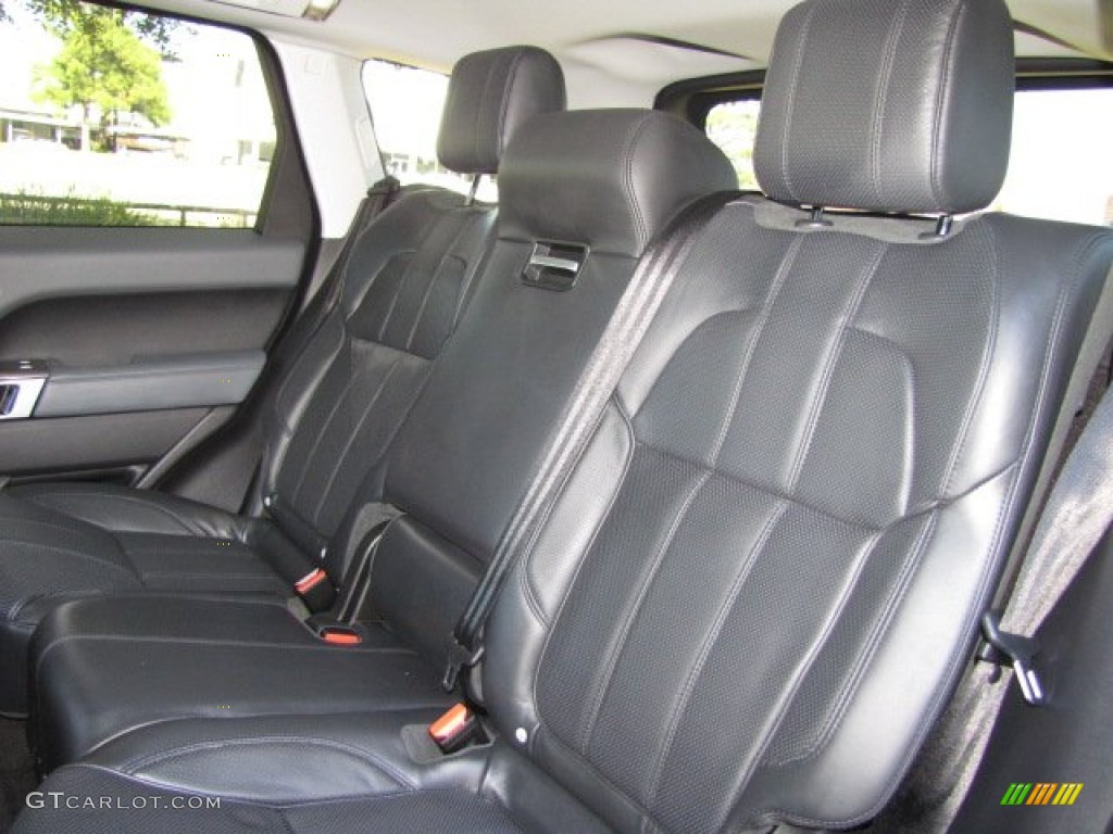 Ebony/Lunar/Ebony Interior 2014 Land Rover Range Rover Sport Supercharged Photo #89974096