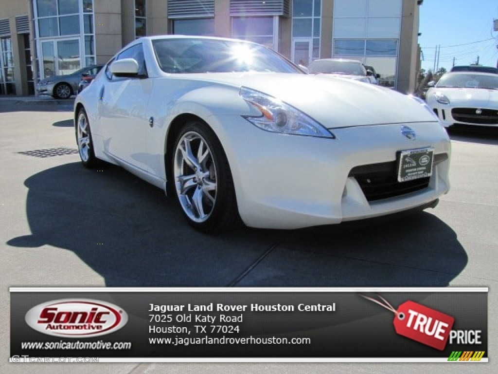 2009 370Z Sport Touring Coupe - Pearl White / Black Leather photo #1