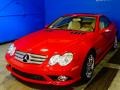 2007 Mars Red Mercedes-Benz SL 550 Roadster  photo #1