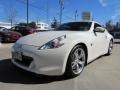 2009 Pearl White Nissan 370Z Sport Touring Coupe  photo #5