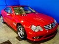 2007 Mars Red Mercedes-Benz SL 550 Roadster  photo #3