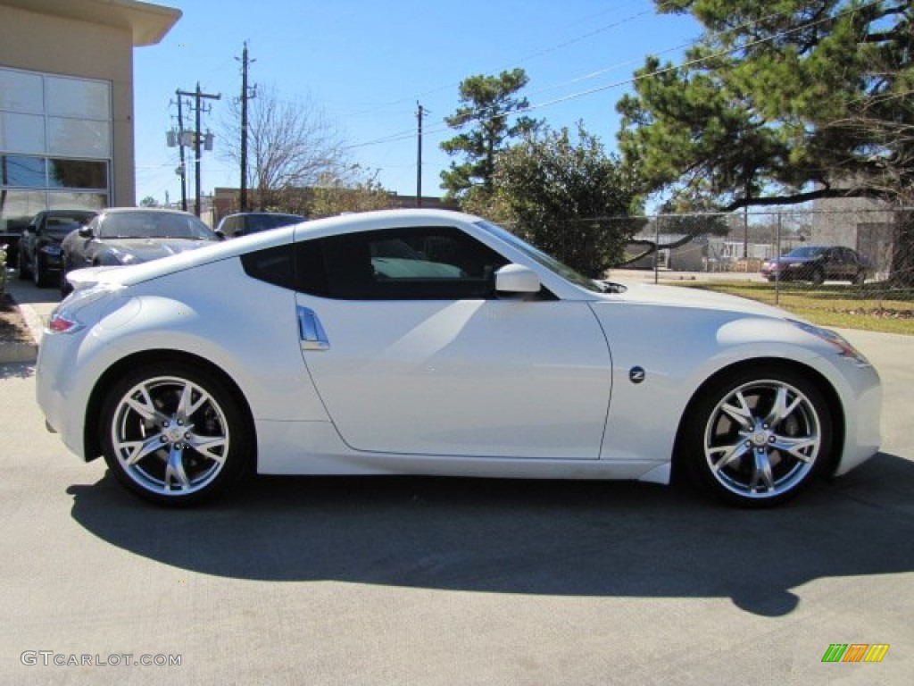 2009 370Z Sport Touring Coupe - Pearl White / Black Leather photo #11