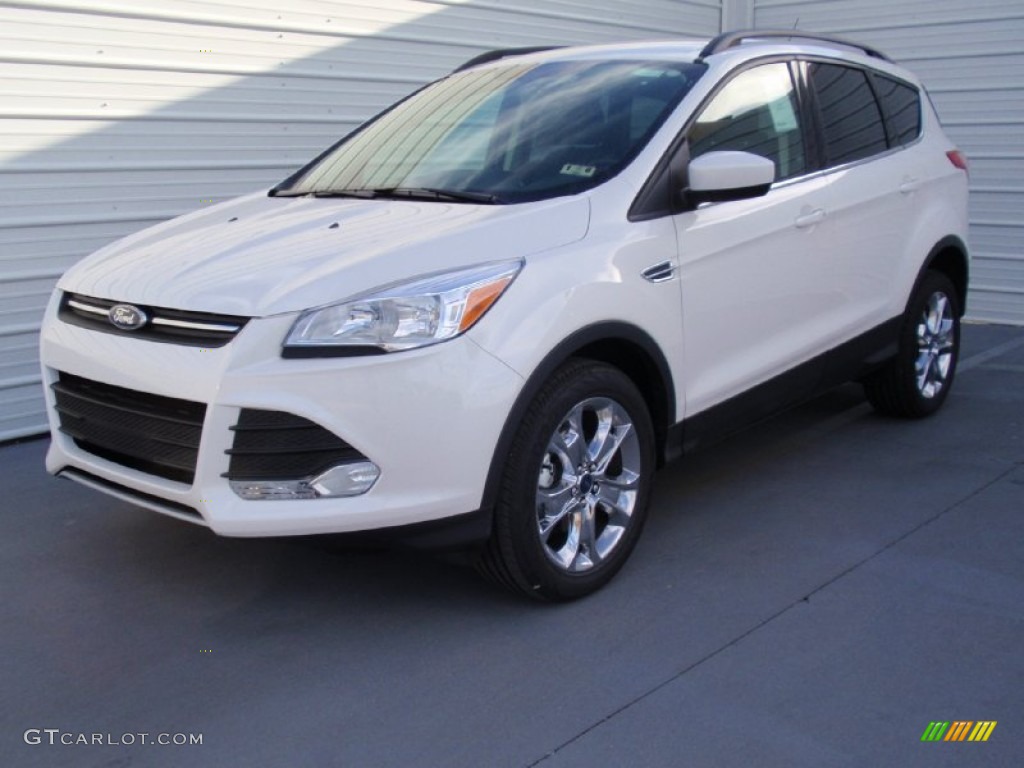 2014 Escape SE 1.6L EcoBoost - White Platinum / Charcoal Black photo #7