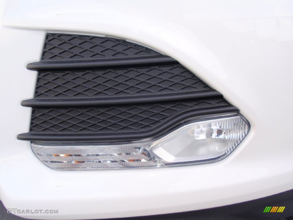 2014 Escape SE 1.6L EcoBoost - White Platinum / Charcoal Black photo #10