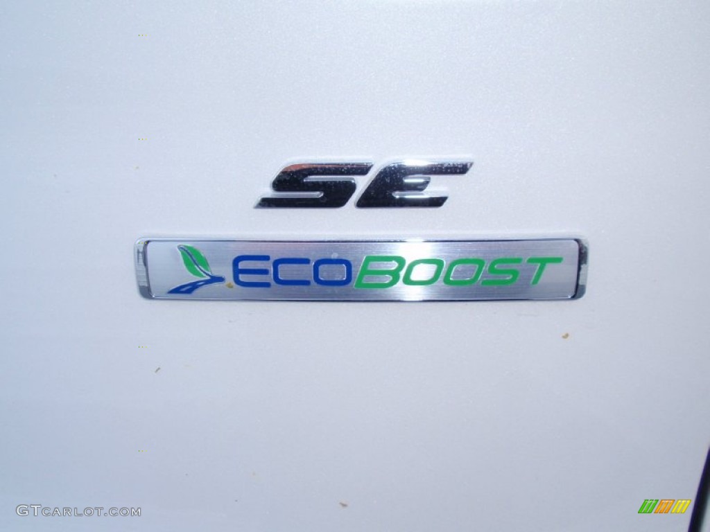 2014 Escape SE 1.6L EcoBoost - White Platinum / Charcoal Black photo #15