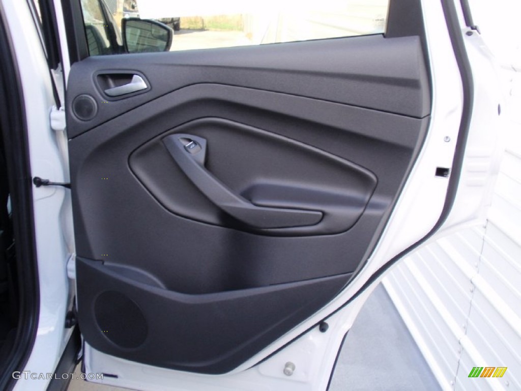 2014 Escape SE 1.6L EcoBoost - White Platinum / Charcoal Black photo #21