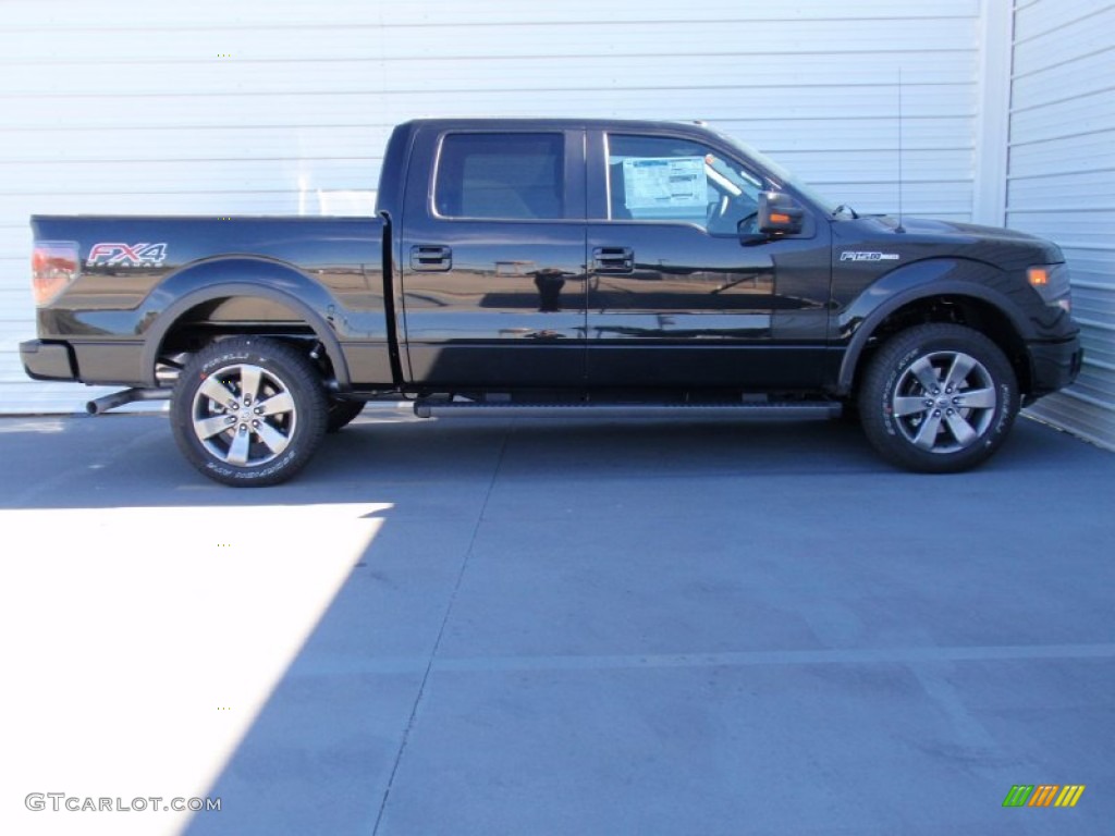 2014 F150 FX4 SuperCrew 4x4 - Tuxedo Black / Black photo #3