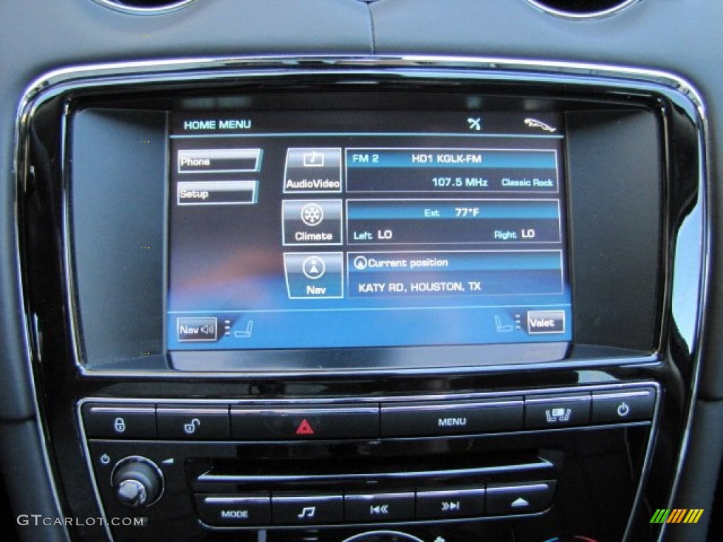 2011 XJ XJL - Liquid Silver Metallic / Jet Black/Ivory photo #18