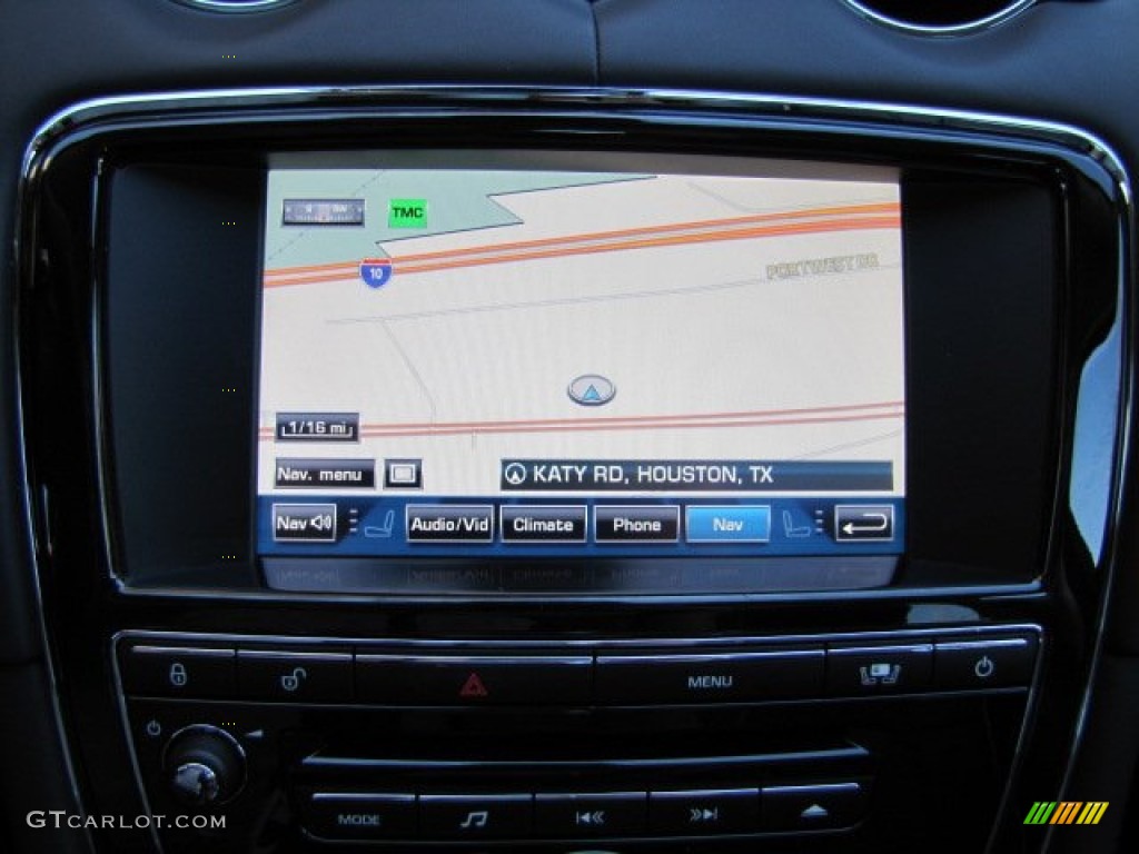2011 XJ XJL - Liquid Silver Metallic / Jet Black/Ivory photo #20