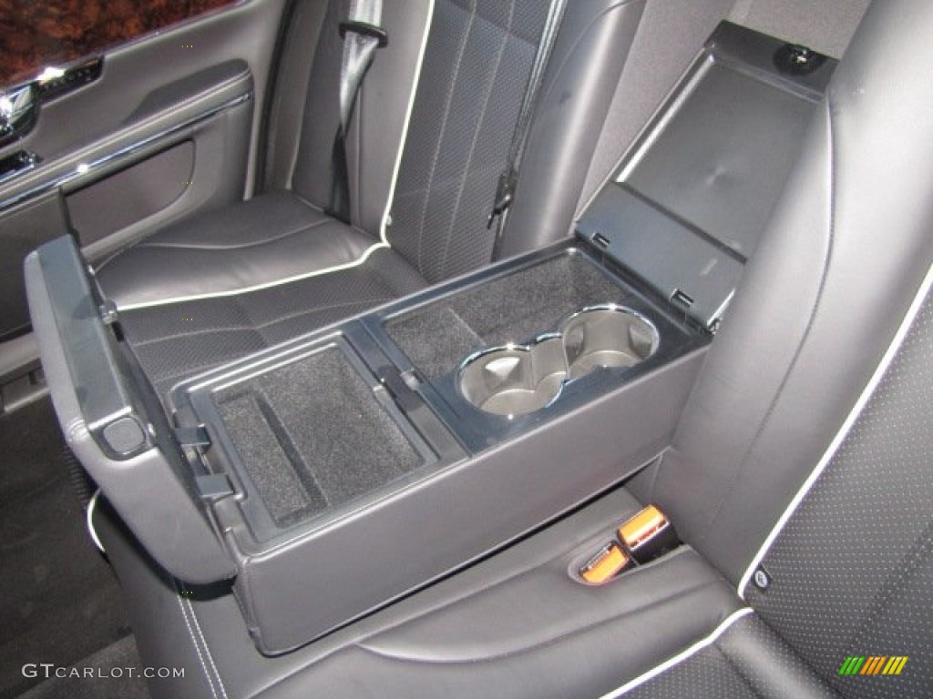 2011 XJ XJL - Liquid Silver Metallic / Jet Black/Ivory photo #36