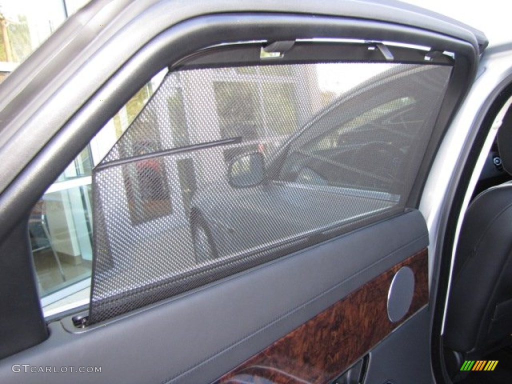 2011 XJ XJL - Liquid Silver Metallic / Jet Black/Ivory photo #49