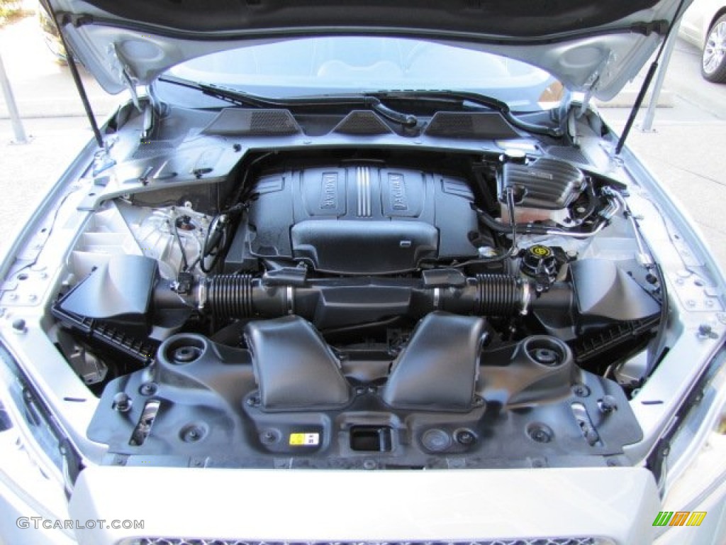 2011 XJ XJL - Liquid Silver Metallic / Jet Black/Ivory photo #55