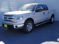 2014 Ingot Silver Ford F150 XLT SuperCrew  photo #7