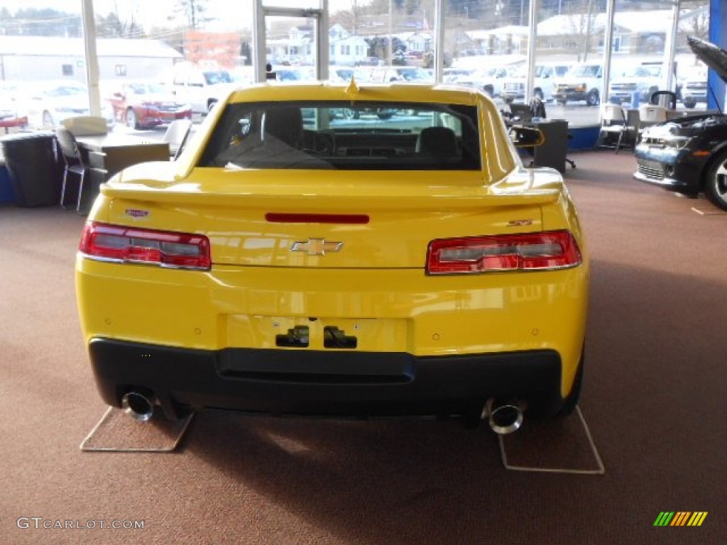 2014 Camaro SS/RS Coupe - Bright Yellow / Gray photo #6