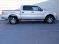 2014 Ingot Silver Ford F150 XLT SuperCrew 4x4  photo #3