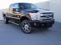 2014 Tuxedo Black Metallic Ford F250 Super Duty Lariat Crew Cab 4x4  photo #2