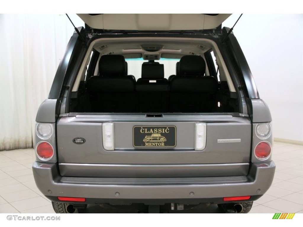 2009 Range Rover Supercharged - Stornoway Grey Metallic / Jet Black/Jet Black photo #66
