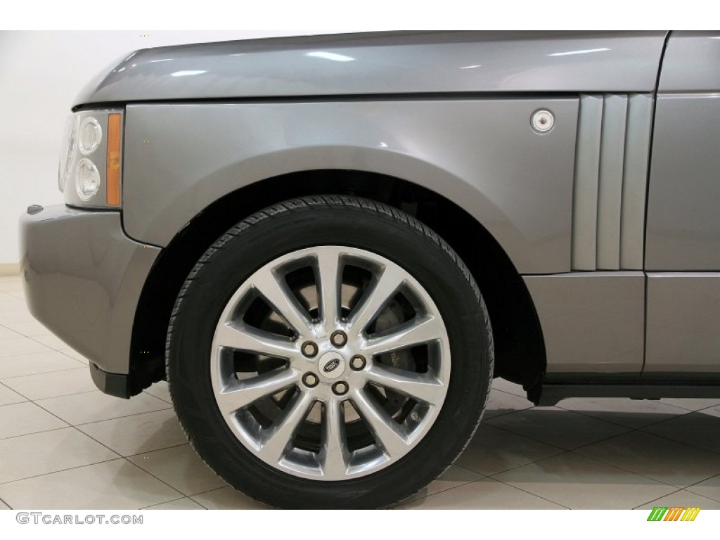 2009 Range Rover Supercharged - Stornoway Grey Metallic / Jet Black/Jet Black photo #70