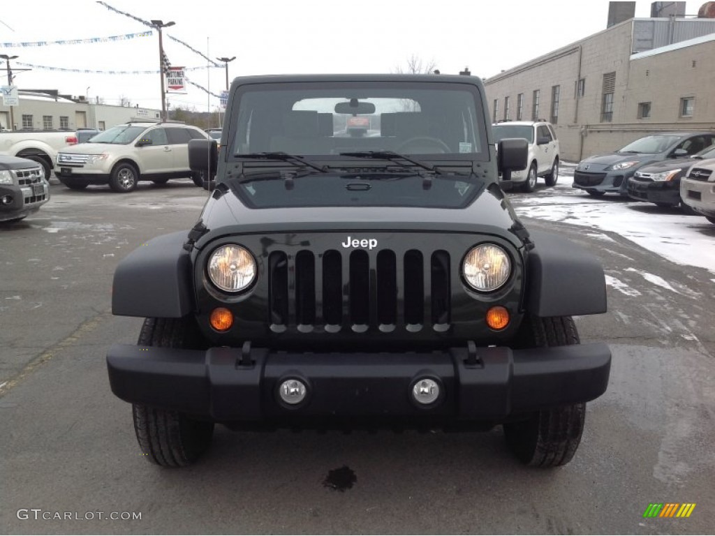 2010 Wrangler Sport 4x4 - Natural Green Pearl / Dark Khaki/Medium Khaki photo #2