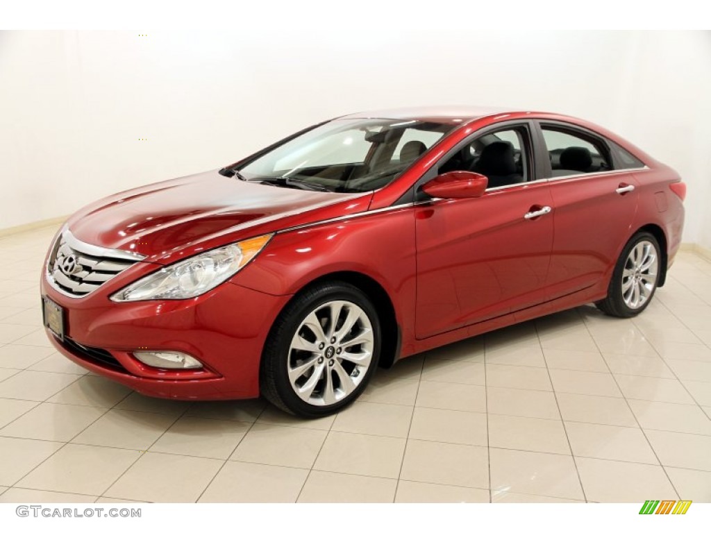 Venetian Red 2011 Hyundai Sonata SE Exterior Photo #89978469