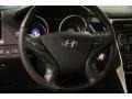 Black 2011 Hyundai Sonata SE Steering Wheel