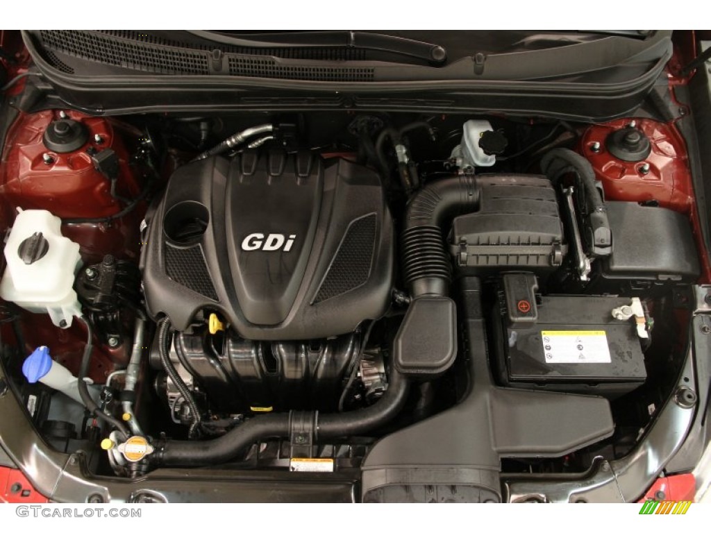 2011 Hyundai Sonata SE 2.4 Liter GDI DOHC 16-Valve CVVT 4 Cylinder Engine Photo #89978508