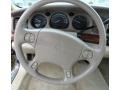 2005 Buick LeSabre Light Cashmere Interior Steering Wheel Photo