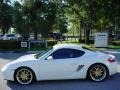 2007 Carrara White Porsche Cayman   photo #6