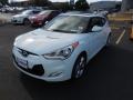 Century White 2014 Hyundai Veloster 