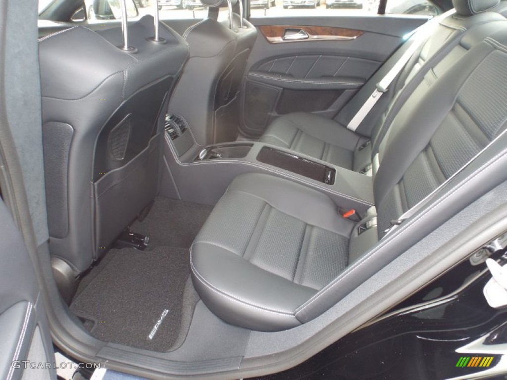 Black Interior 2014 Mercedes-Benz CLS 63 AMG Photo #89981276