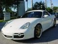 2007 Carrara White Porsche Cayman   photo #7