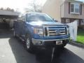 2010 Blue Flame Metallic Ford F150 XLT SuperCrew 4x4  photo #2