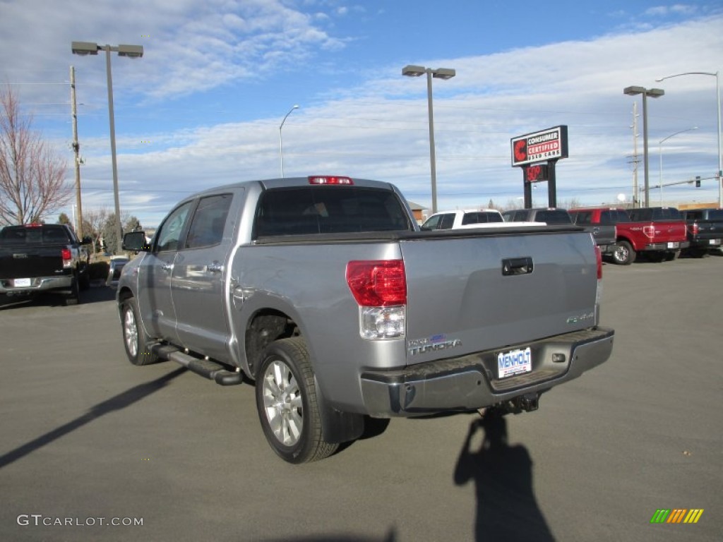 2013 Tundra Platinum CrewMax 4x4 - Silver Sky Metallic / Black photo #3