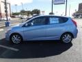 2014 Clearwater Blue Hyundai Accent SE 5 Door  photo #3