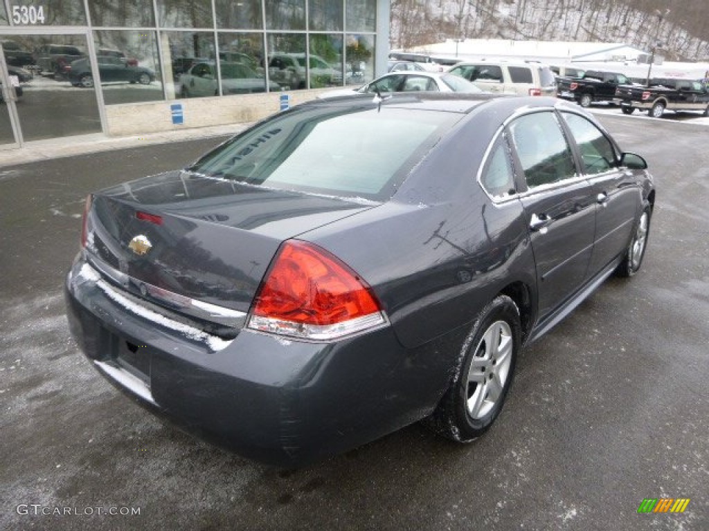 2010 Impala LS - Cyber Gray Metallic / Ebony photo #2