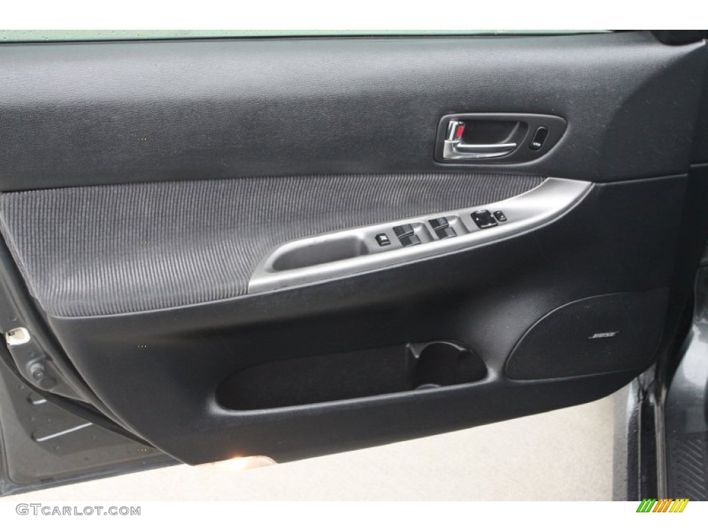 2004 MAZDA6 s Hatchback - Steel Gray Metallic / Black photo #14