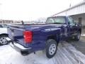 2014 Blue Topaz Metallic Chevrolet Silverado 1500 WT Regular Cab 4x4  photo #8