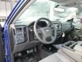 2014 Blue Topaz Metallic Chevrolet Silverado 1500 WT Regular Cab 4x4  photo #12