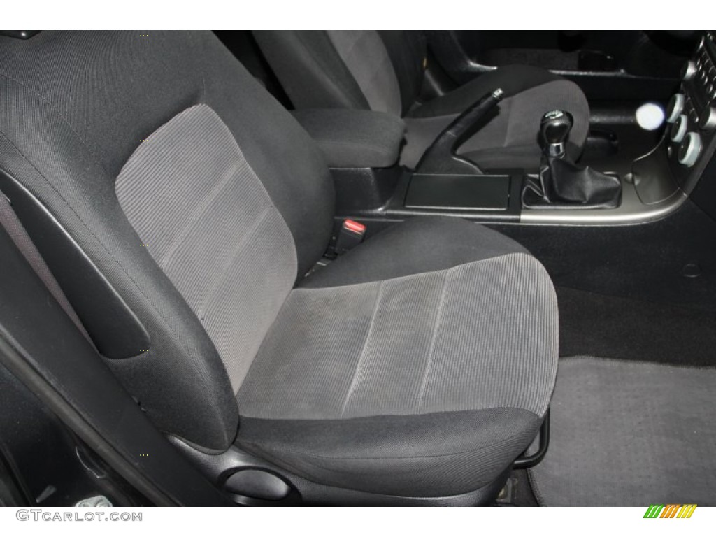 2004 MAZDA6 s Hatchback - Steel Gray Metallic / Black photo #41