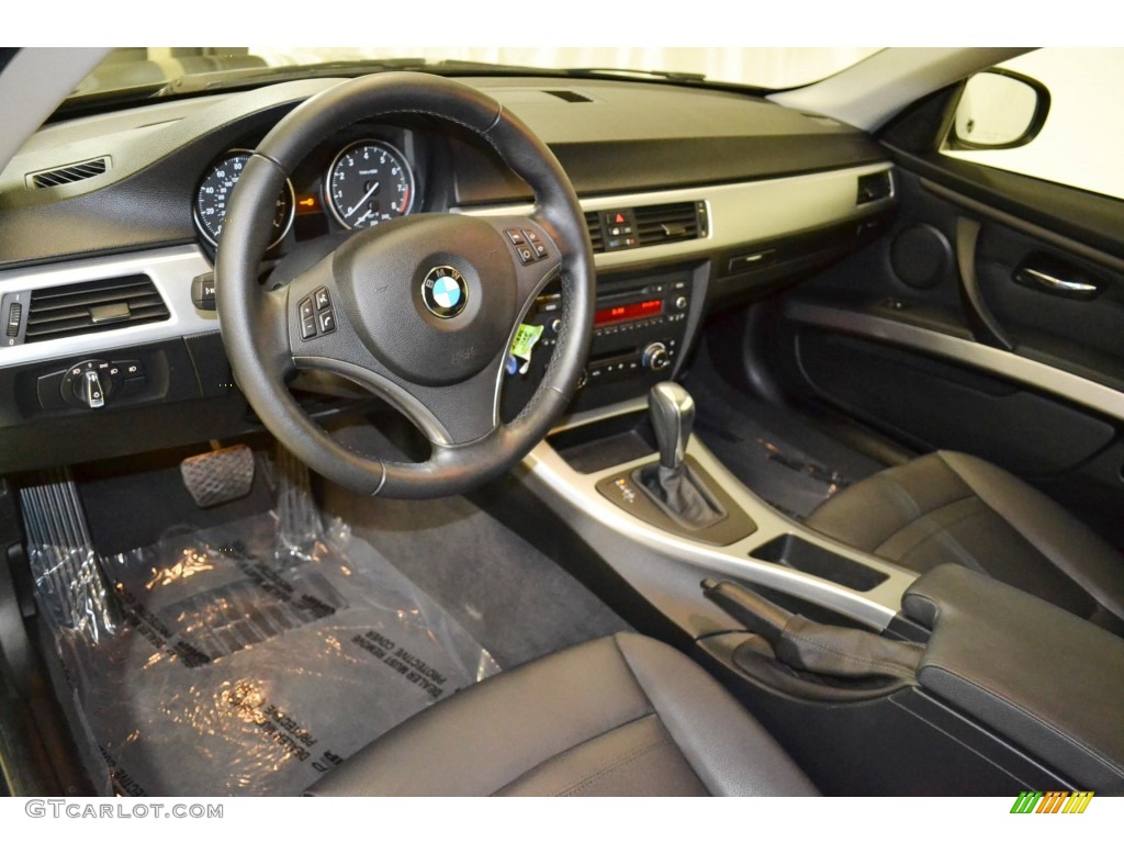 2011 3 Series 328i Coupe - Jet Black / Black photo #12
