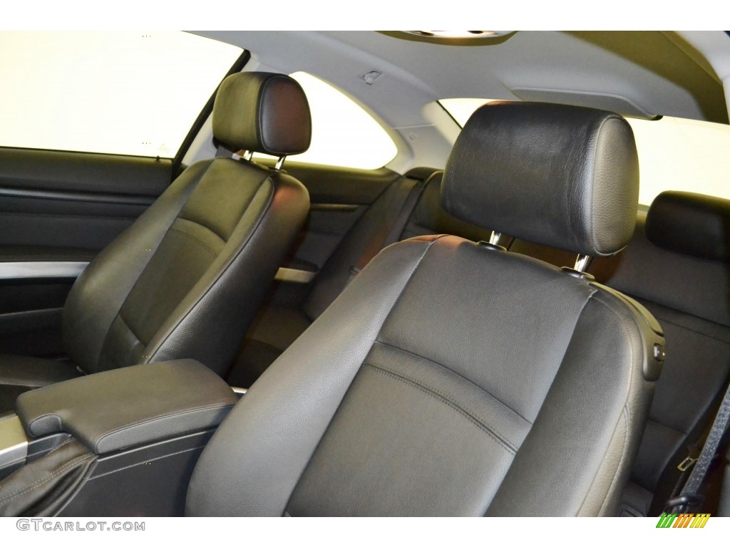 2011 3 Series 328i Coupe - Jet Black / Black photo #14