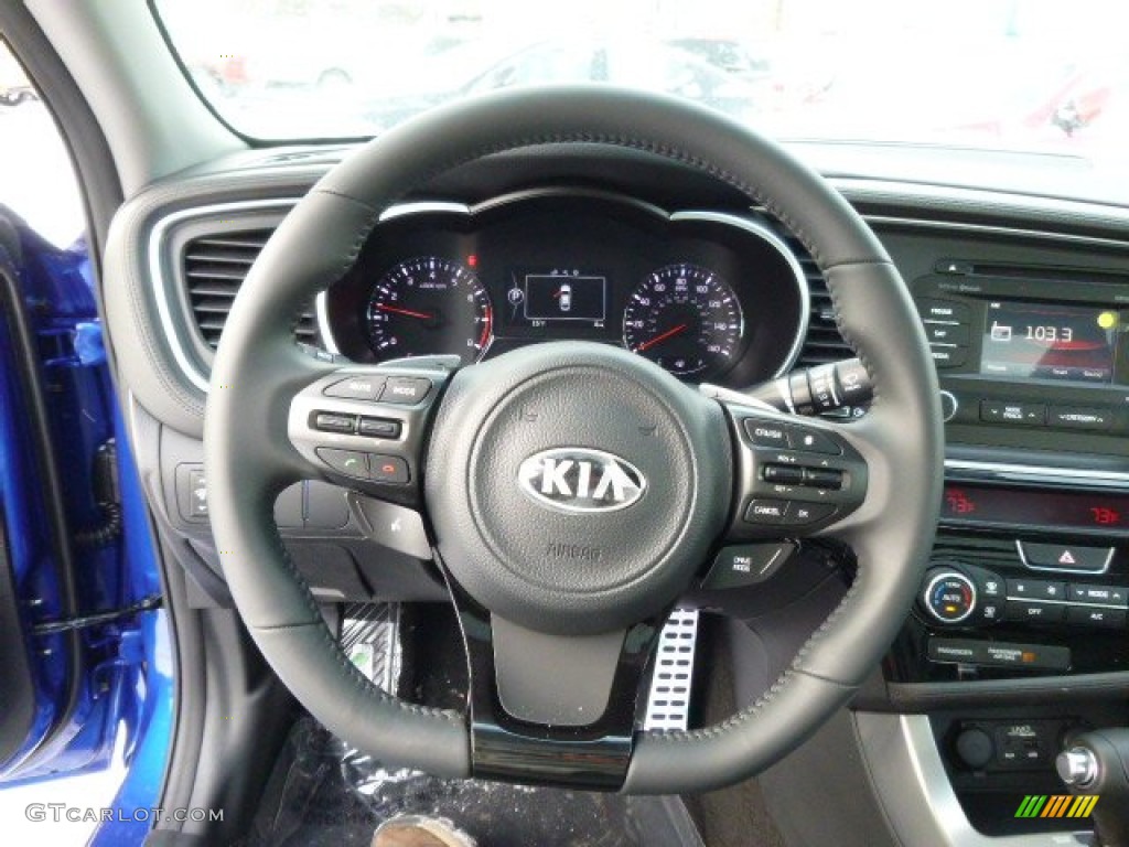 2014 Kia Optima SX Turbo Steering Wheel Photos