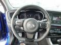 2014 Kia Optima Black Interior Steering Wheel Photo