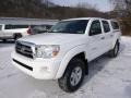 2010 Super White Toyota Tacoma V6 SR5 Double Cab 4x4  photo #4