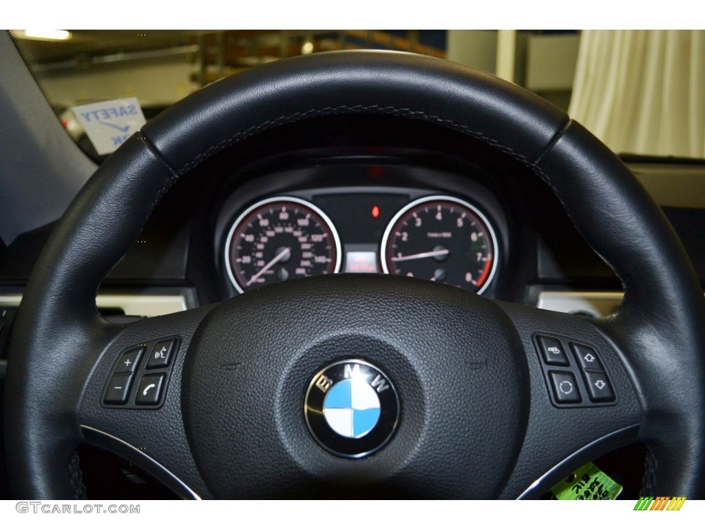 2011 3 Series 328i Coupe - Jet Black / Black photo #22