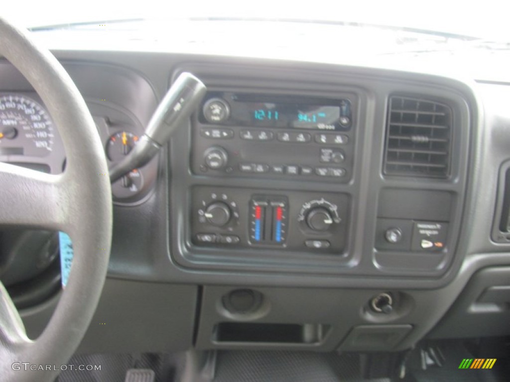 2003 Silverado 2500HD LT Extended Cab 4x4 - Dark Green Metallic / Medium Gray photo #13