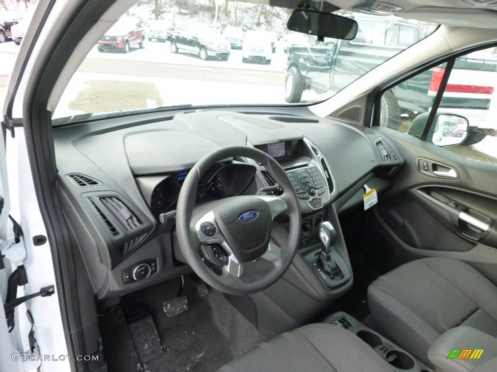 Charcoal Black Interior 2014 Ford Transit Connect XLT Van Photo #89986154