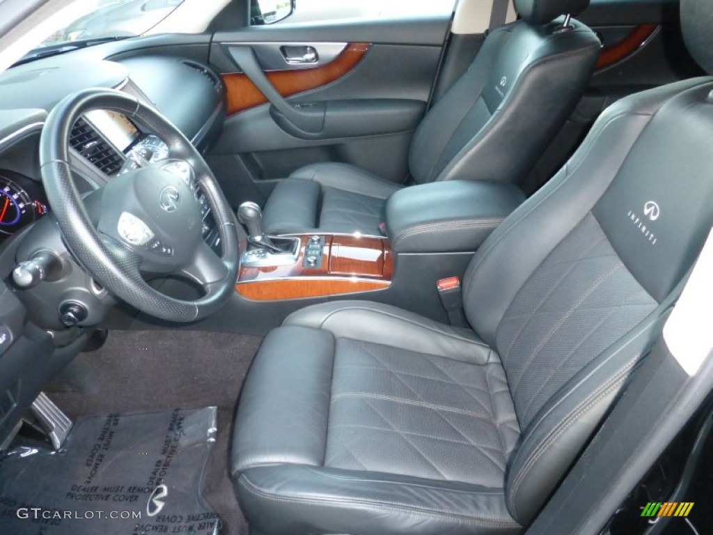 2010 Infiniti FX 50 AWD Front Seat Photos